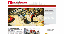 Desktop Screenshot of construtips.com.mx